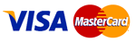 Принимаем к оплате карты Visa и Mastercard
