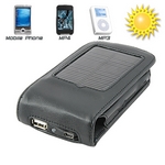 Зарядник на солнечных батареях для USB устройств + чехол для мобильных телефонов и MP3/MP4 плееров