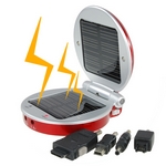 Стильный зарядник на солнечных батареях для мобильных телефонов, MP3/MP4 плееров