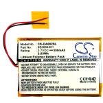 Аккумулятор для CREATIVE DVP-FL0007, Zen Mozaic 2GB, Zen Mozaic 4GB, Zen Mozaic 8GB [550mAh]
