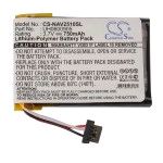 Аккумулятор для Navigon 2510, 2510 Explorer [750mAh]