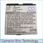 Аккумулятор для SHARP SH8118, SH8118U, SH8128, SH8128U [1050mAh]