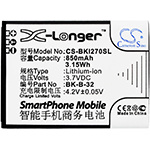 Усиленный аккумулятор серии X-Longer для BBK i18, VIVO I270B, i270, i6, BK-B-32 [850mAh]