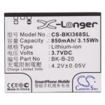 Усиленный аккумулятор серии X-Longer для BBK i368, i388, i389, S202, BK-B-20 [850mAh]