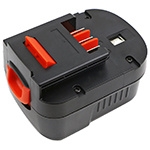 Аккумулятор для Black & Decker FSB96, GC960, HPB96, SF100 [2500mAh]