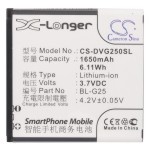 Усиленный аккумулятор серии X-Longer для YUSUN LA-I, i2, i2c [1650mAh]