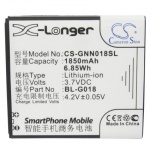 Аккумулятор для GIONEE C700, C800, GN700W, GN206, GN700T, BL-G018 [1850mAh]