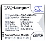 Аккумулятор для GIONEE S214, GN878, GN708W, GN708T, GN800 [2300mAh]