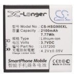 Усиленный аккумулятор серии X-Longer для HISENSE HS-EG900, LI37200 [2100mAh]