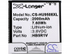 Усиленный аккумулятор серии X-Longer для HUAWEI Honor 3, Honor 2, HN3-U01, U9508, Honor Quad, Honor II, HB5R1V [2000mAh]. Рис 3
