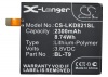 Усиленный аккумулятор серии X-Longer для LG Nexus 5, D821, D820, BL-T9, EAC62078701 [2300mAh]. Рис 5