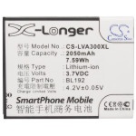 Усиленный аккумулятор серии X-Longer для Lenovo A300, A750, A590, BL192 [2050mAh]