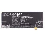 Усиленный аккумулятор серии X-Longer для Lenovo S960, VIBE X, S968T, BL215 [2050mAh]
