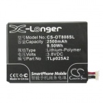 Усиленный аккумулятор серии X-Longer для TCL S960, Y900, J926T, Y710, S960T, J928, S860, J920, J929L, S830U, TLp025A2 [2500mAh]