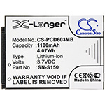 Усиленный аккумулятор серии X-Longer для Philips SCD603, SCD-603/00, SCD-603H, SN-S150 [1100mAh]