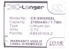 Усиленный аккумулятор серии X-Longer для MetroPCS Admire, Galaxy S Lightray 4G, SCH-R820, EB535163LA [2100mAh]. Рис 5