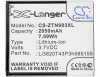 Усиленный аккумулятор серии X-Longer для ZTE U960E, SOLAR, N983, Z795G, Li3820T42P3h585155 [2050mAh]. Рис 5
