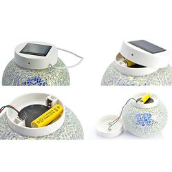 Декоративный автономный светильник на солнечных батареях. Рис 3