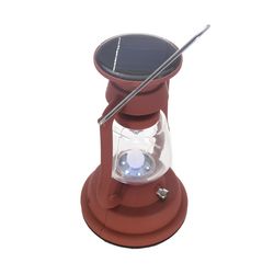 Лампа кемпинговая, с солнечной батареей и аккумулятором, классическая. Рис 2