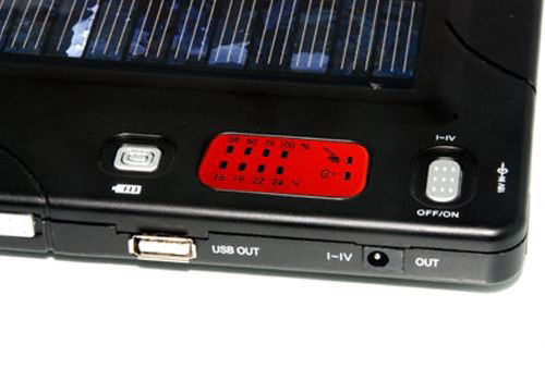 Зарядник на солнечных батареях 20000 mAh для ноутбуков