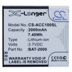 Аккумулятор для Acer Liquid C1, BAT-2000 [2000mAh]