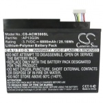 Аккумулятор для Acer Iconia Tab W3-810, Iconia Tab W3, ZEIV4, AP13G3N [6800mAh]