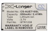 Усиленный аккумулятор серии X-Longer для UTStarcom E1000 Slider, E71 [650mAh]. Рис 5