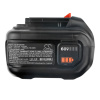 Аккумулятор для Black & Decker 60V MAX Blower, 60V MAX POWER SWAP 20 Cordless Mower, 60V MAX trimmer, CM2060C, LHT360, LHT360C, LHT360CFF, LST560, LSW60, LSW60C [1500mAh]. Рис 4