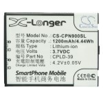 Усиленный аккумулятор серии X-Longer для Coolpad 8900, 8910, N900S [1200mAh]