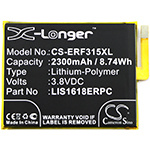 Аккумулятор для SONY Xperia E5, F3311, Xperia E5 Dual Sim, F3313 [2300mAh]