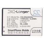 Усиленный аккумулятор серии X-Longer для GIONEE A800 [1700mAh]
