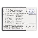 Усиленный аккумулятор серии X-Longer для GIONEE C500, C600, BL-C003 [1750mAh]