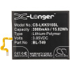 Аккумулятор для LG K510, K51S, LM-K410BMW, LM-K510BMW, LM-K510HM [3900mAh]. Рис 3