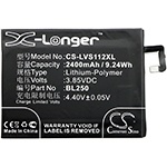 Аккумулятор для Lenovo S1a40, Vibe S1, S1c50, BL250 [2400mAh]
