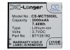Усиленный аккумулятор для MOBISTEL Cynus T5, MT-9201b, MT-9201w, MT-9201S [2000mAh]. Рис 1