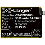 Аккумулятор для OPPO Reno 3 5G, Reno 3 5G Aura, PCLM50, PDCT00 [3800mAh]