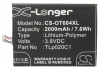 Аккумулятор для TCL S950, S950T, TLp020C2, TLp020C1 [2000mAh]. Рис 5