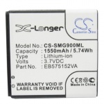 Усиленный аккумулятор серии X-Longer для Sprint Epic 4G, EB575152LA, EB575152LU [1550mAh]