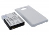 Усиленный аккумулятор для Samsung Galaxy S2, GT-I9100, Galaxy S II, EB-F1A2GBU, EB-FLA2GBU [2600mAh]. Рис 1