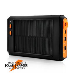 Аккумулятор - зарядник DuVolt 16000 Solar на солнечных батареях со встроенным фонариком и ультразвуковым репеллентом.. Рис 2